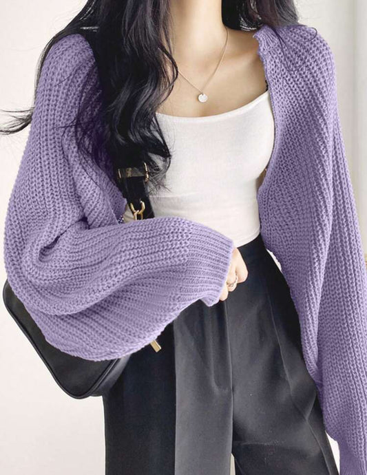Purple sweater