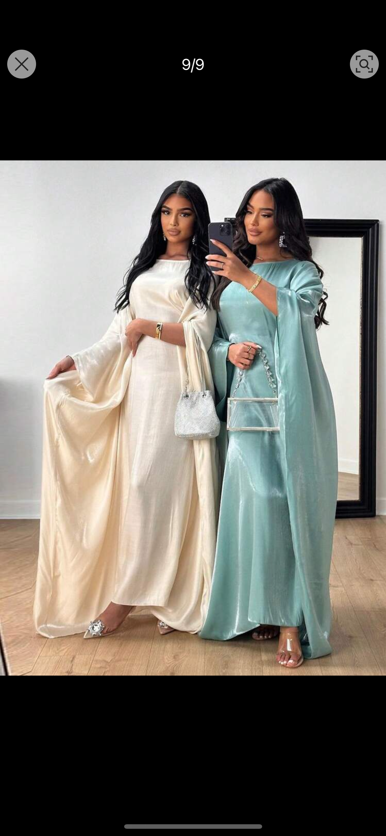 Butterfly abaya