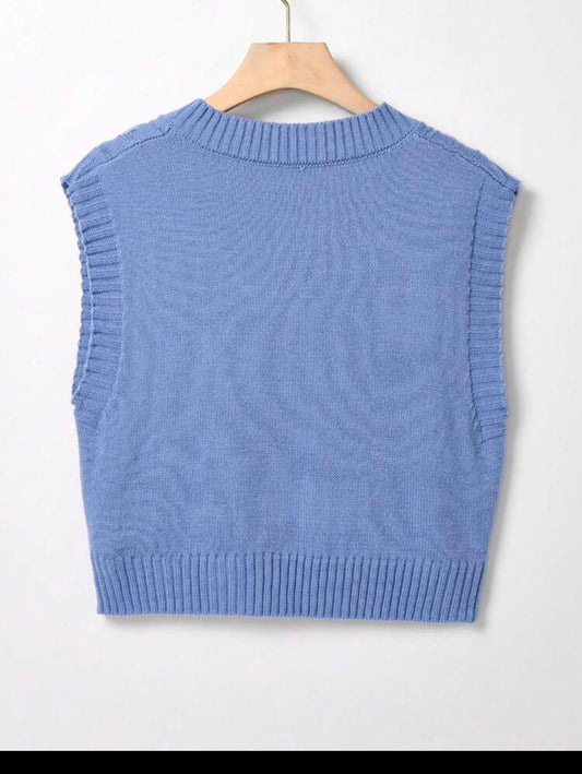 Cable knit sweater